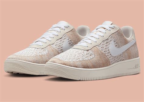 Nike Air Force 1 Flyknit 2 0 Light Bone Ib7675 001 Sneakerjagers