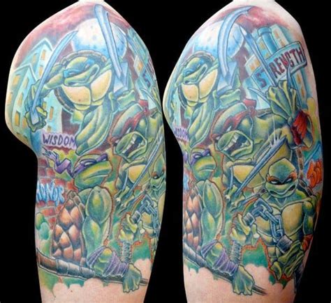 Ninja Turtle Tattoo By James Dean Tattoonow