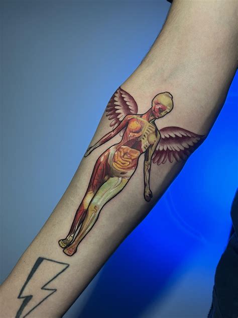 Nirvana In Utero Tattoo I Got A Nirvana Tattoo R Nirvana