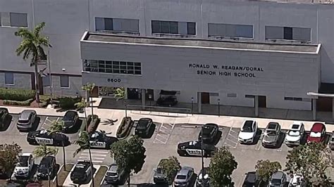 No Credible Threat At Ronald W Reagan Doral Senior High M Dcps Nbc