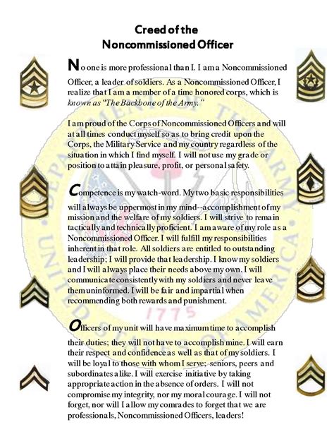 Non Commissioned Officer Definition