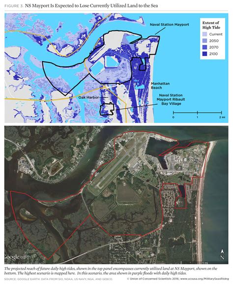 On The Front Lines Of Rising Seas Naval Station Mayport Florida Union Of Concerned Scientists