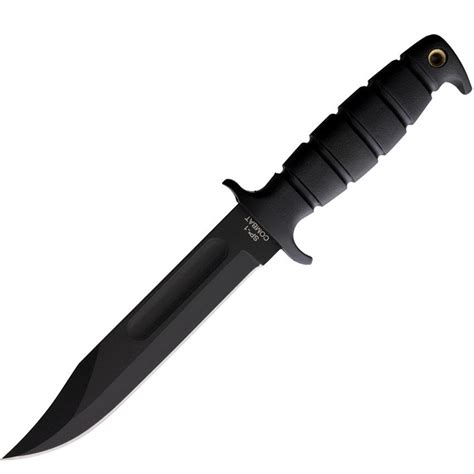 Ontario Marine Sp 1 Black Combat Utility Knife W Sheath Okc
