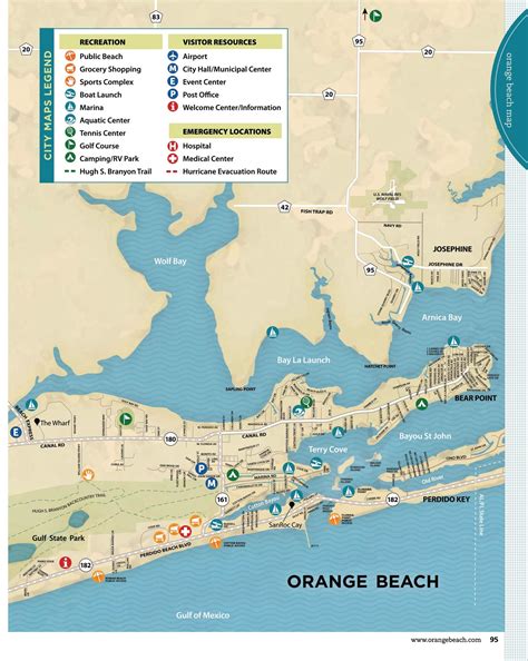 Orange Beach Alabama Zip Code List Orange Beach Zip Code Map Al