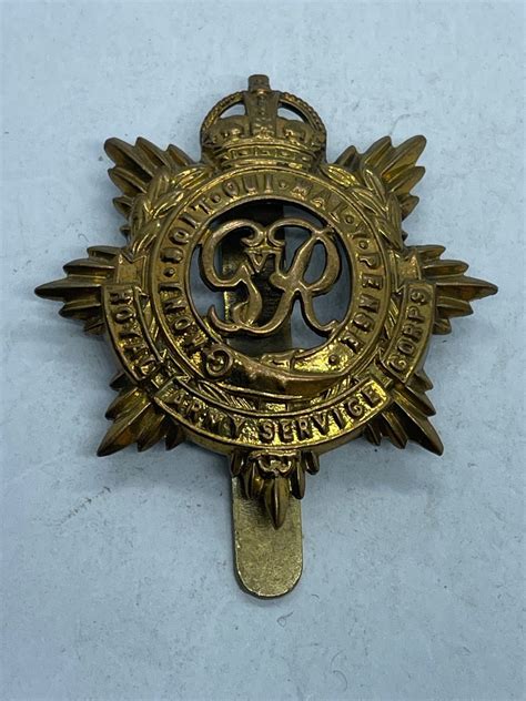 Original Ww1 Ww2 British Army Royal Army Education Corps Cap Badge