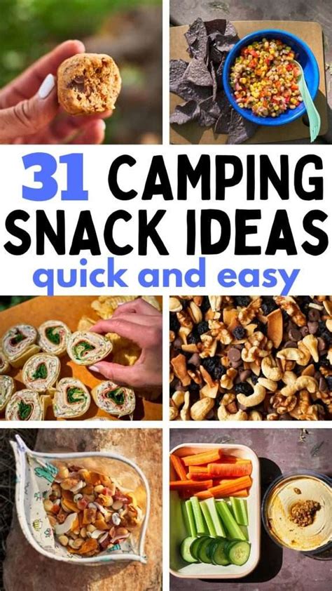 Our Favorite Easy Camping Meals Snacks