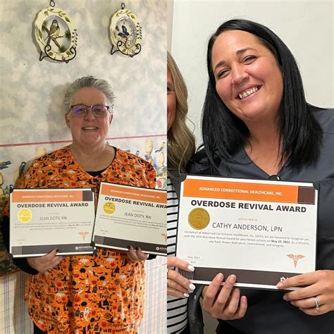 Overdose Revival Award Presented Jackson County Mo Ach