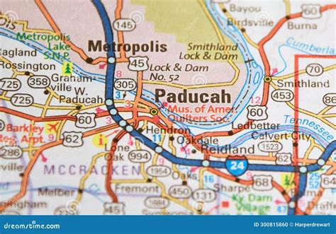 Paducah Kentucky Map United States Paducah Kentucky Map United States