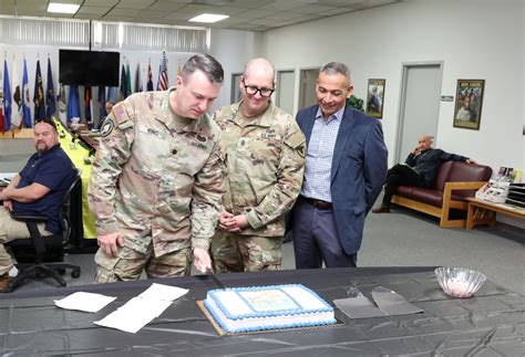 Parks Reserve Forces Training Area Prfta Command Team Ltc Marisol Chalas Command Sergeant Major Csm Eric Soto And Prfta Deputy To The Garrison Commander Mr Don Sparks Address Prfta As The Holiday
