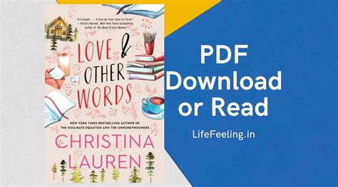 Pdf Love And Other Words By Christina Lauren Pdf Download Read