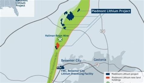 Piedmont Lithium S Acquisition Increases North Carolina Lithium Package To 245 Acres Asx Pll Nasdaq Pll