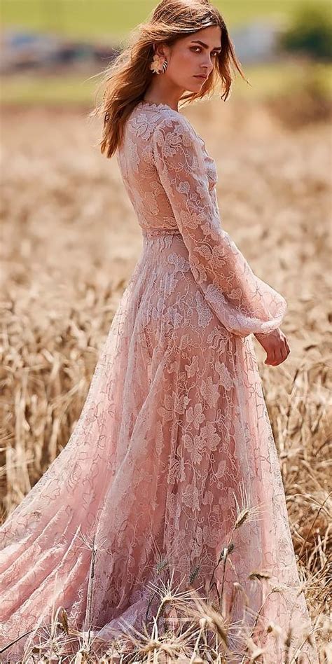 Discover the Allure of the Pink Boho Wedding Dress for Your Dream Ceremony
