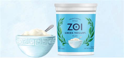 Plain Zoi Greek Yogurt
