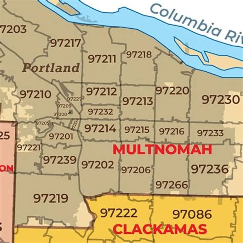 Portland Zip Code Map 2020 Update