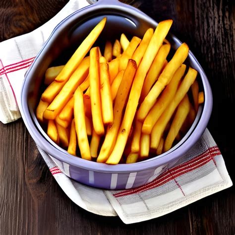 Premium Ai Image French Fries This Classic Side Dish Is Often Paired