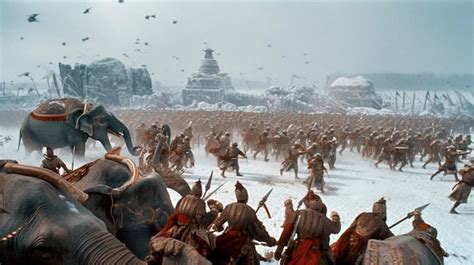 Premium Photo A Scene From The Movie The Battle Of The Five Armies
