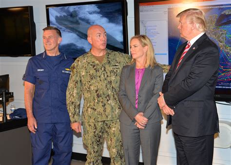 President Trump Visits Jjoint Interagency Task Force South