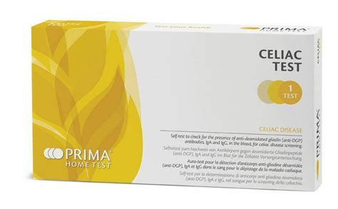 Prima Home Coeliac Celiac Home Test For Coeliac Disease Screening