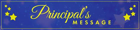 Principal S Message 10 11 23