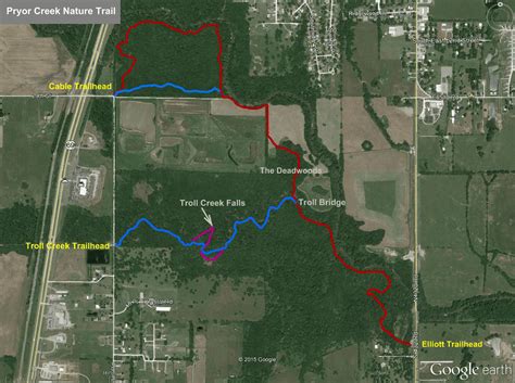 Pryor Creek Nature Trail Pryor Area Chamber Of Commerce
