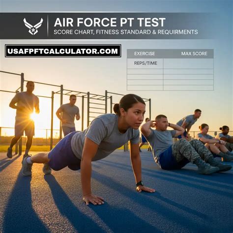 Pt Score Chart Air Force