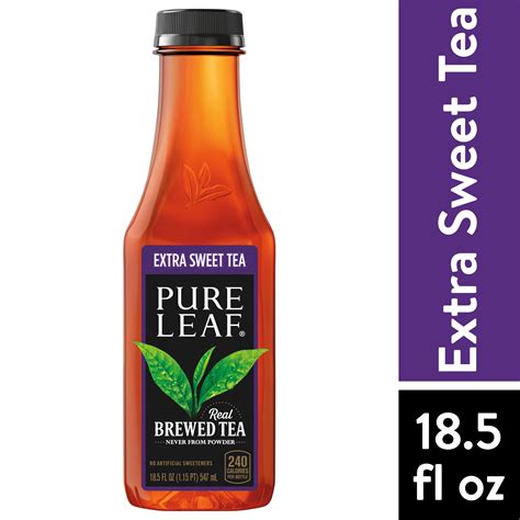 Pure Leaf Extra Sweet Iced Tea 16 9 Oz 18 Pk Ebay
