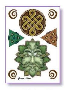 Quanta Distribution Us Inc Amp Gt Tattoos Amp Gt Green Man Tattoo