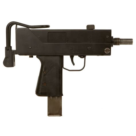Rare Deactivated Ingram Mac 10 Machine Gun Fitted With Dummy Suppressor