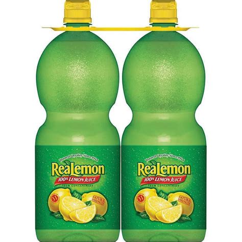 Realemon Lemon Juice Case Foodservicedirect