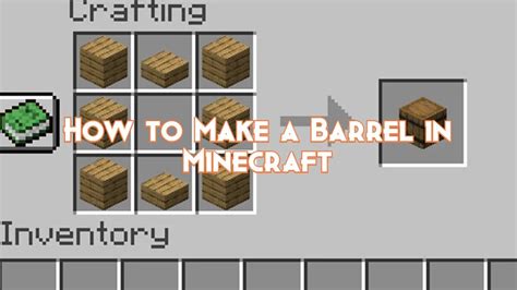 Recipe Barrel
