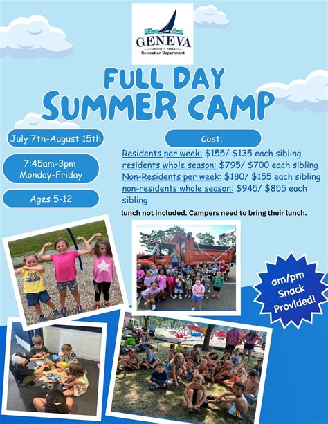 Recreation Department Geneva Ny