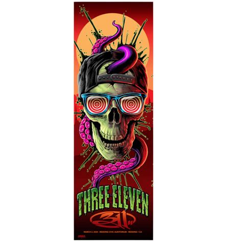 Redding Ca 2024 Event Poster 311 Official Store