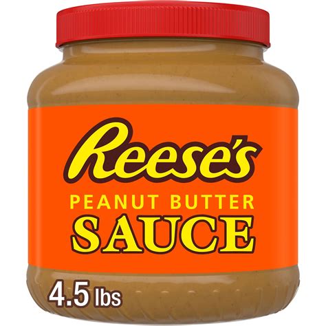 Reese S 4 5 Lb Peanut Butter Sauce Jar