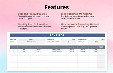 Rent Roll Template In Excel Google Sheets Download Template Net