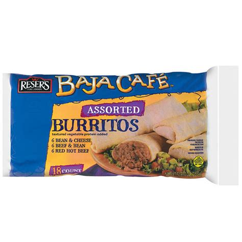 Resers Burritos Assorted Varieties Us Foods Chef Amp 39 Store