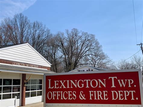 Road Dept Lexington Township Road Dept Lexington Township