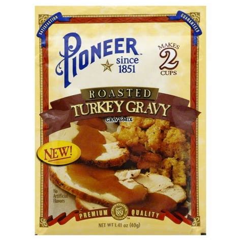 Roasted Turkey Gravy Mix Pioneer