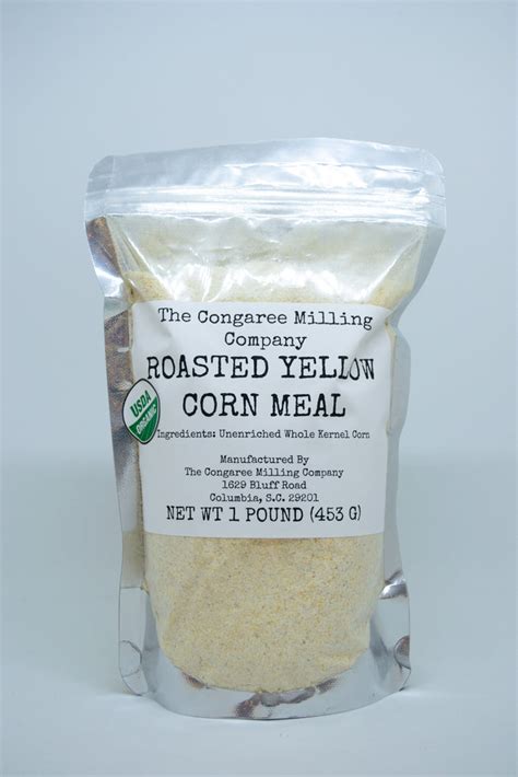 Roasted Yellow Cornmeal The Congaree Milling Company
