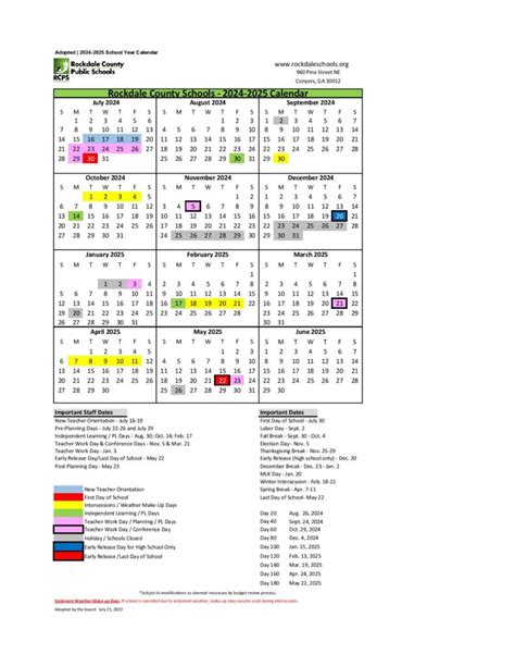 Rockdale County Public Schools Calendar 2025 2026 Rcps Holidays