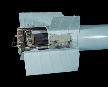 Rocket Air To Surface 11 75 Inch Aircraft Rocket Tiny Tim Cutaway National Air And Space Museum