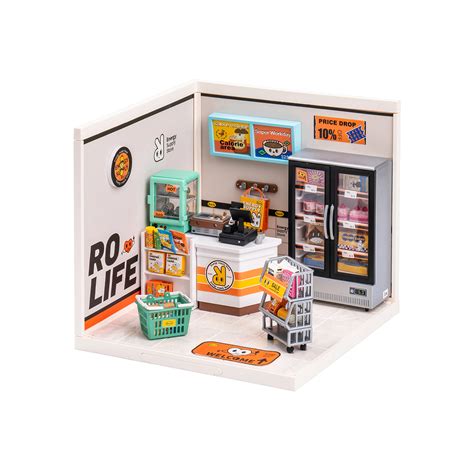 Rolife Energy Supply Store Diy Miniatuurhuis Dw002 Robotime