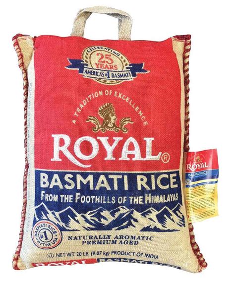 Royal Basmati Rice 20 Lbs Product Of India Ebay
