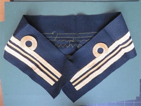 Royal Navy Lieutenant Commander No1 Dress Wrist Rank Band Uncut Pair