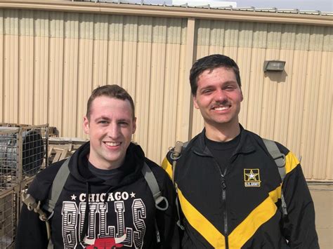 Rsp Soldiers Selvage And Bussiere Enjoying A Great Day Of Training With