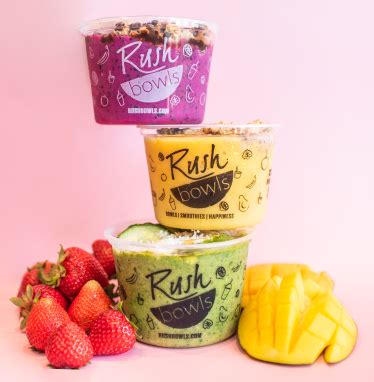 Rush Bowls All Natural Acai Bowls In Greenville Nc