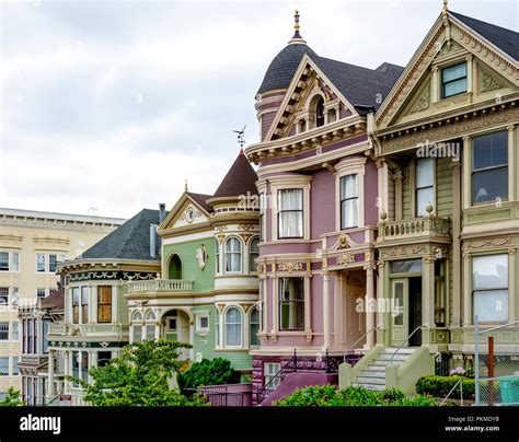 San Francisco Victorian House Hi Res Stock Photography And Images Alamy