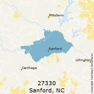 Sanford Nc Zip Code