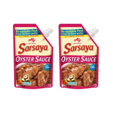 Sarsaya Oyster Sauce 156G Pack Of 2 Lazada Ph