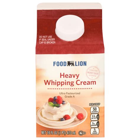 Save On Food Lion Heavy Whipping Cream Order Online Delivery Food Lion Save On Food Lion Heavy Whipping Cream Order Online Delivery Food Lion