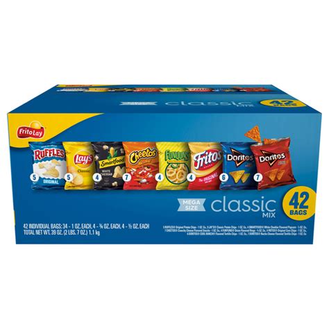 Save On Lay S Classic Mix Variety Pack Mega Size 42 Ct Order Online Delivery Food Lion
